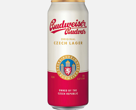 Budweiser Original Czech Lager 0,5л Ж/Б